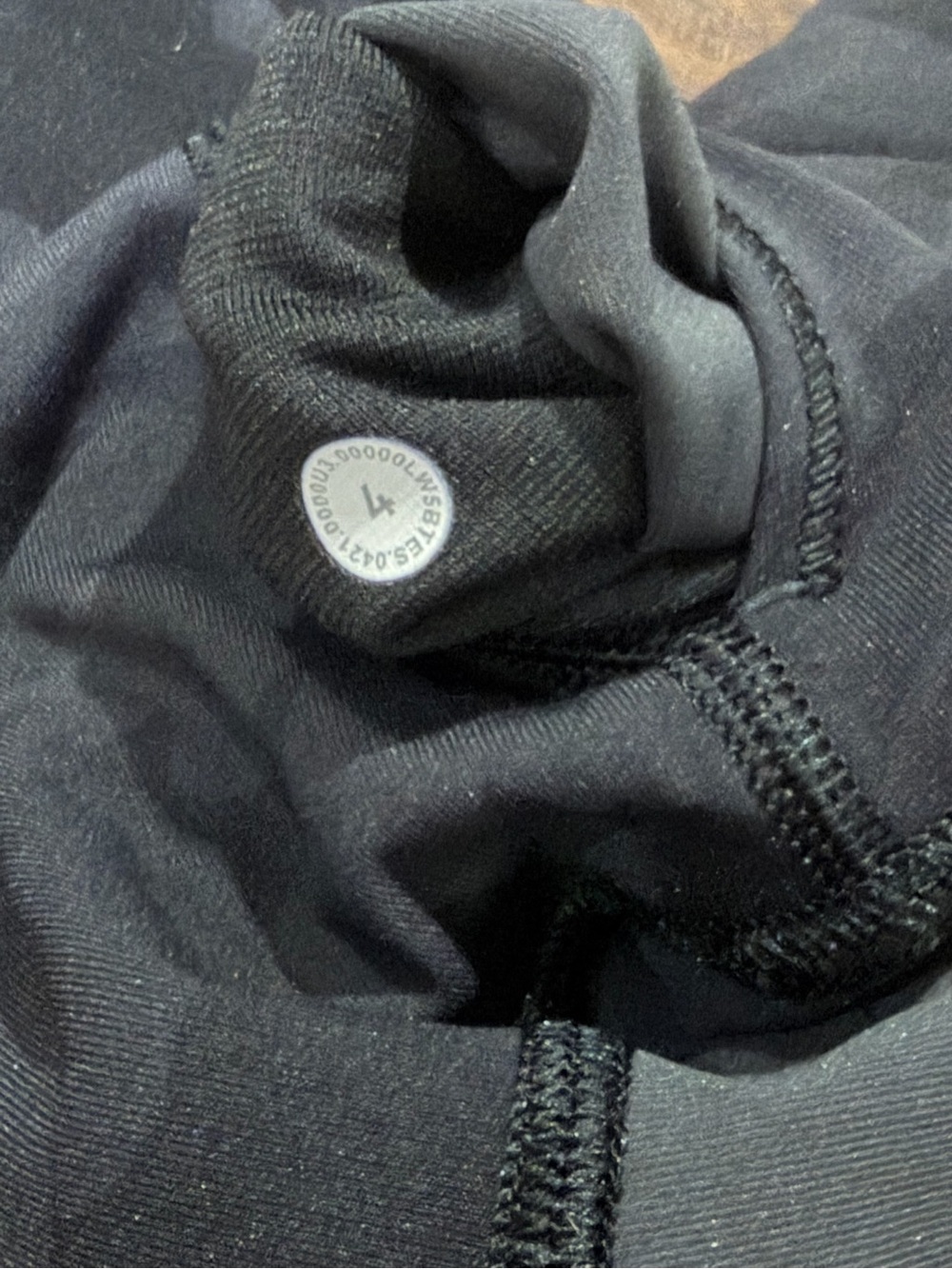 lululemon athletica Women's Black Camouflage Leggings Size 4 - Picture 4 of 9